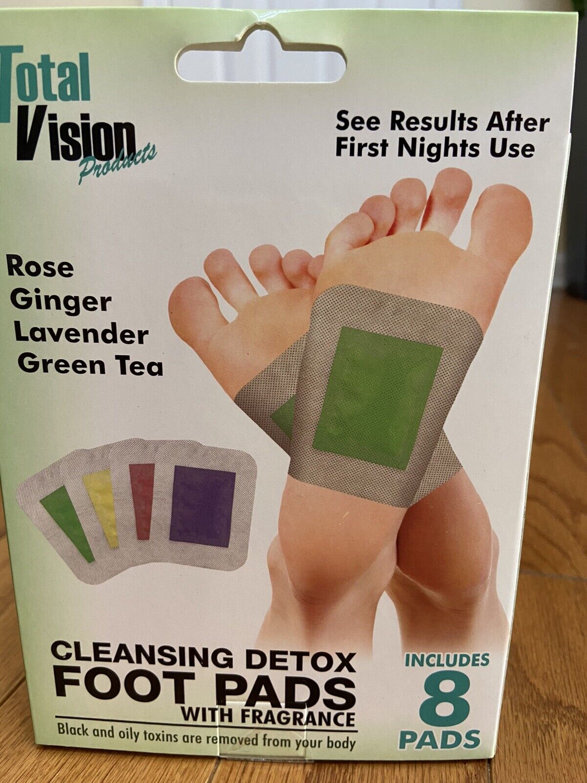 Total Vision Detox Foot Pads Packaging